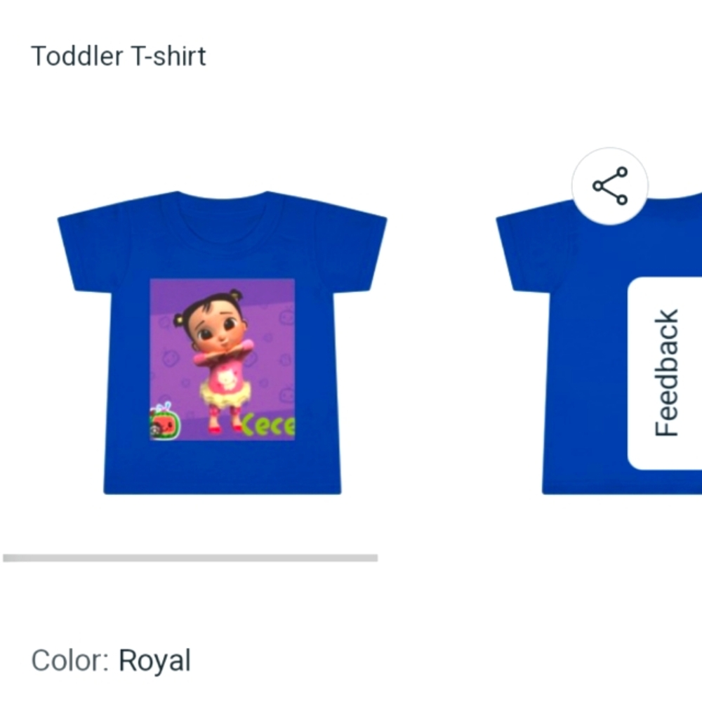 Toddler Coco Melon Tee Shirt